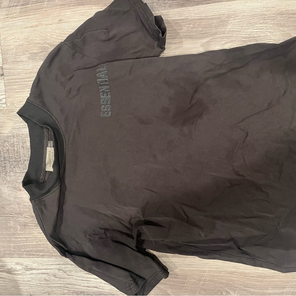 Essentials Black Short Sleeve Tee